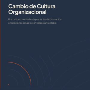 Portada del programa integral para cambio de cultura organizacional