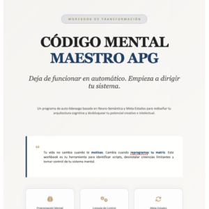 Workbook "Código Mental Maestro"