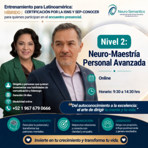 Entrenamiento "Neuro Maestria Personal Avanzada"